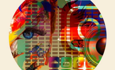 Et fargerikt kart over en by