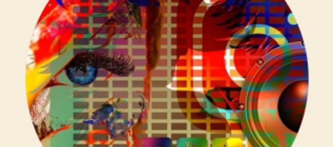 Et fargerikt kart over en by Et fargerikt kart over en by