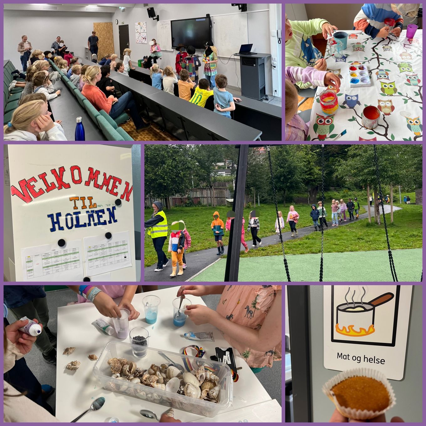 Foto: CH bilde av ulike aktiviteter